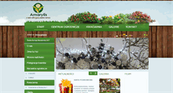 Desktop Screenshot of amarylis.com.pl